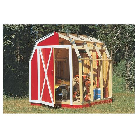 Quick Framer Universal Storage Shed Framing Kit — Gambrel Roof